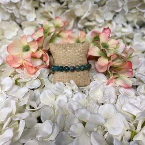 Chrysocolla Crystal Bracelet #623